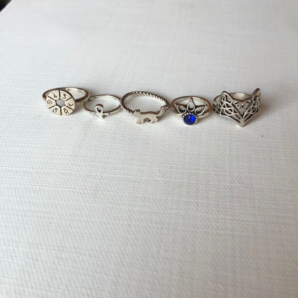 5 piece rings
